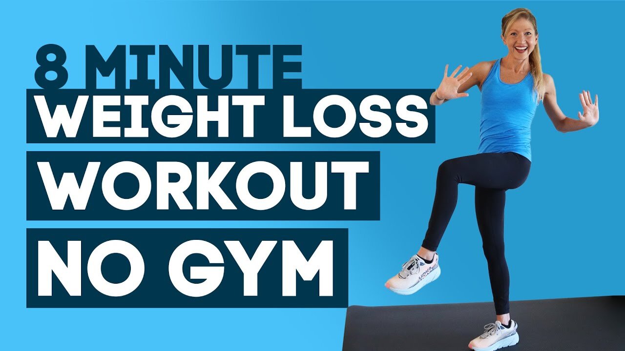 8 Min Simple Workout To Lose Weight Without The Gym (DO THIS EVERY DAY!)