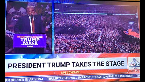 Trump Intros RFK Jr, Arizona