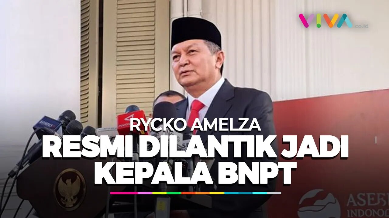 Baru Dilantik, Kepala BNPT Rycko Amelza Bicara Cegah Terorisme