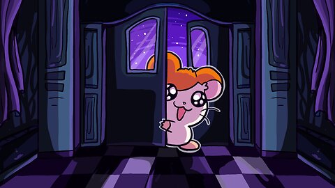 Exploring the Haunted Mansion in Hamtaro's Horror Level