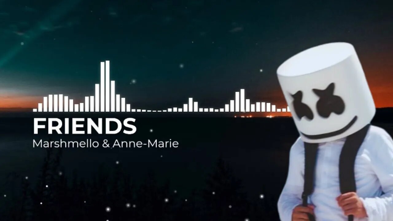 FRIENDS - Marshmello And Anne-Marie | #Friends | @UltimateSoundsOfficial