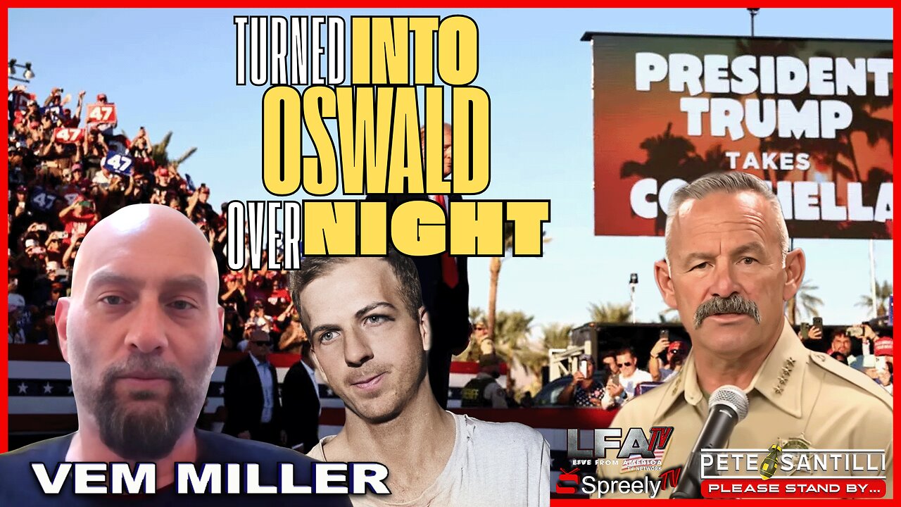 Vem Miller Falsely Accused & Turned into 'Lee Harvey Oswald' Overnight—No Evidence Needed!