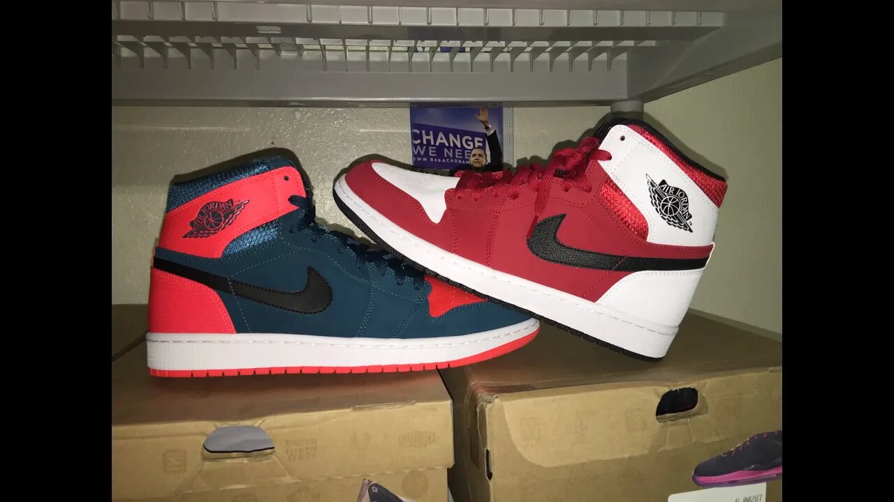 STEAL! New sneaker Unboxing"NIKE AIR JORDAN 1 RETRO HIGH" Teal/Infrared-23(R.WESTBROOK)Heat4Dae's23