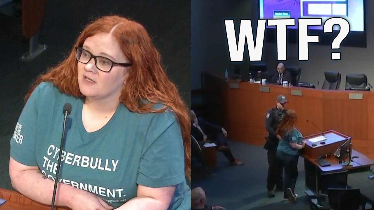 Mayor has woman ARRESTED during public meeting for EXPOSING city attorney's ILLEGAL compensation