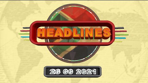 ZAP Headlines - 26092021