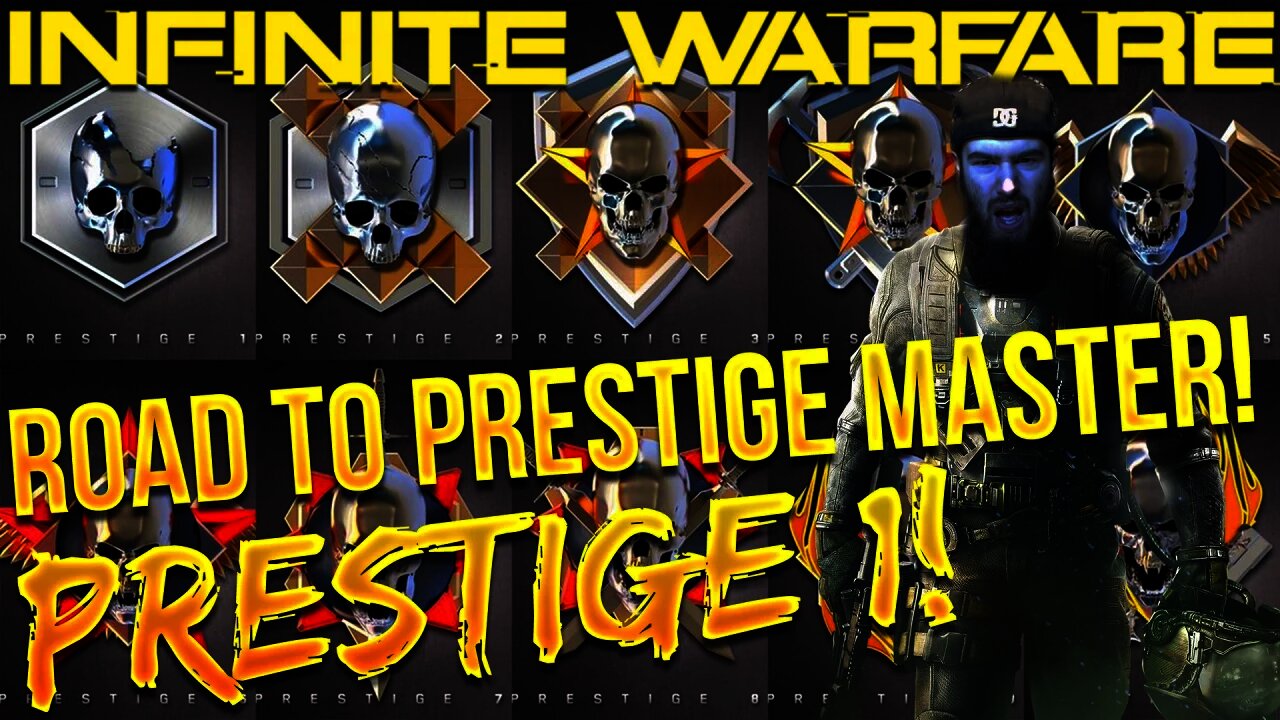 INFINITE WARFARE 1ST PRESTIGE! - ROAD TO PRESTIGE MASTER