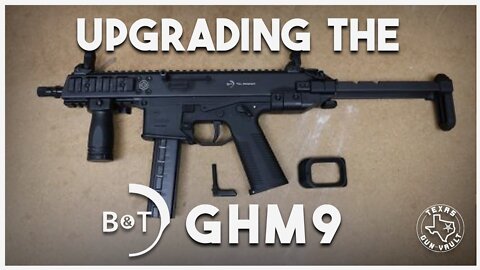 Brugger & Thomet GHM9 Upgrades: Jet Funnel and Folding Charging Handle