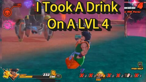I pulled up on a Lvl 4 Frieza and won
