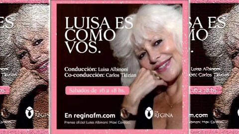 Luisa es como vos! programa 2021 - Regina FM