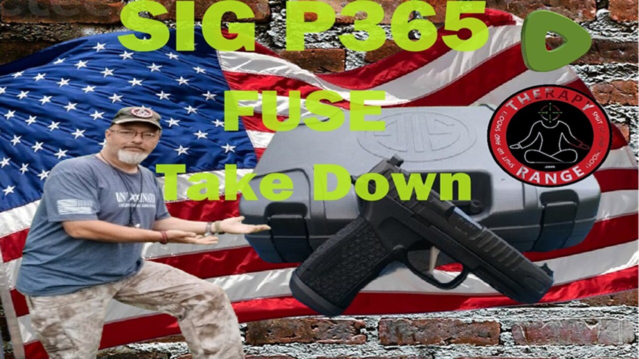 SIG P365 Fuse Take Down/Field Strip