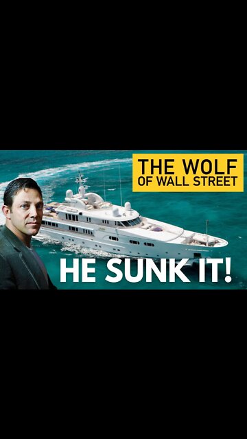 Jordan Belfort Sunk a 167 ft Yacht 🤯 (Wolf of Wall Street)