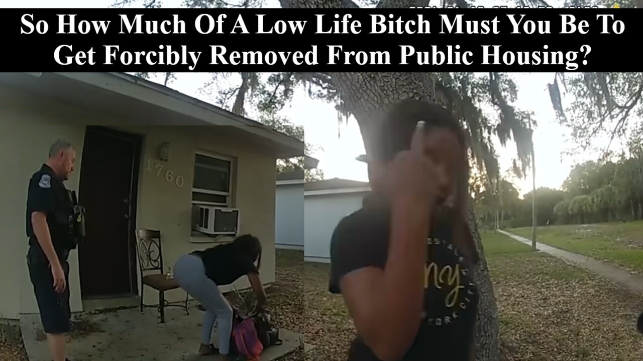 Black Woman Acts So Crazy That She Ends Up Getting Kicked Out Of Public Housing Over DICKCHASING!