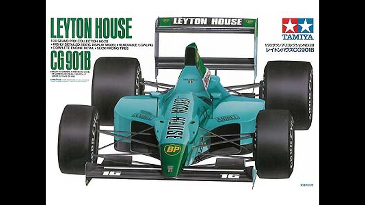 1/20 Tamiya Leyton house unboxing