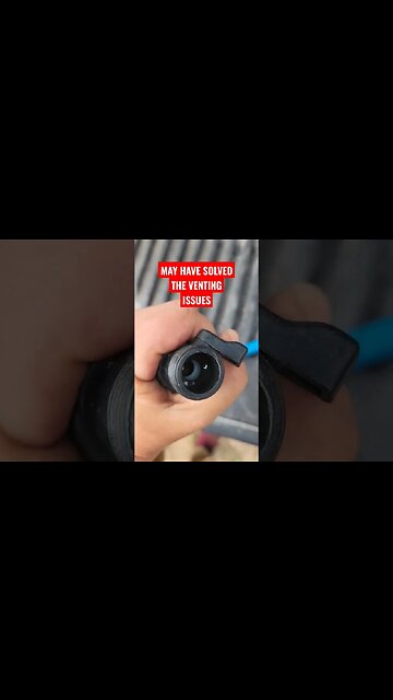 Maybe, Maybe Not. We will see. #water #rvlife #rvliving #boondocking #boondocker #venting