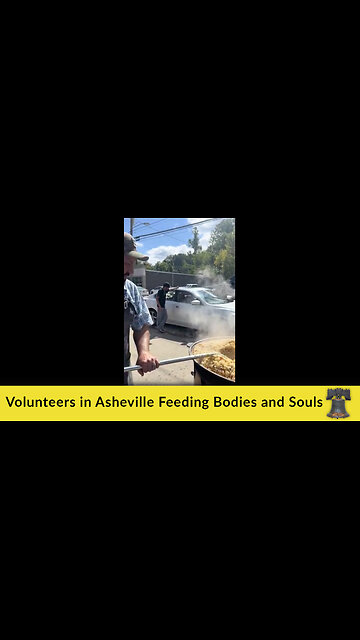 Volunteers in Asheville Feeding Bodies and Souls