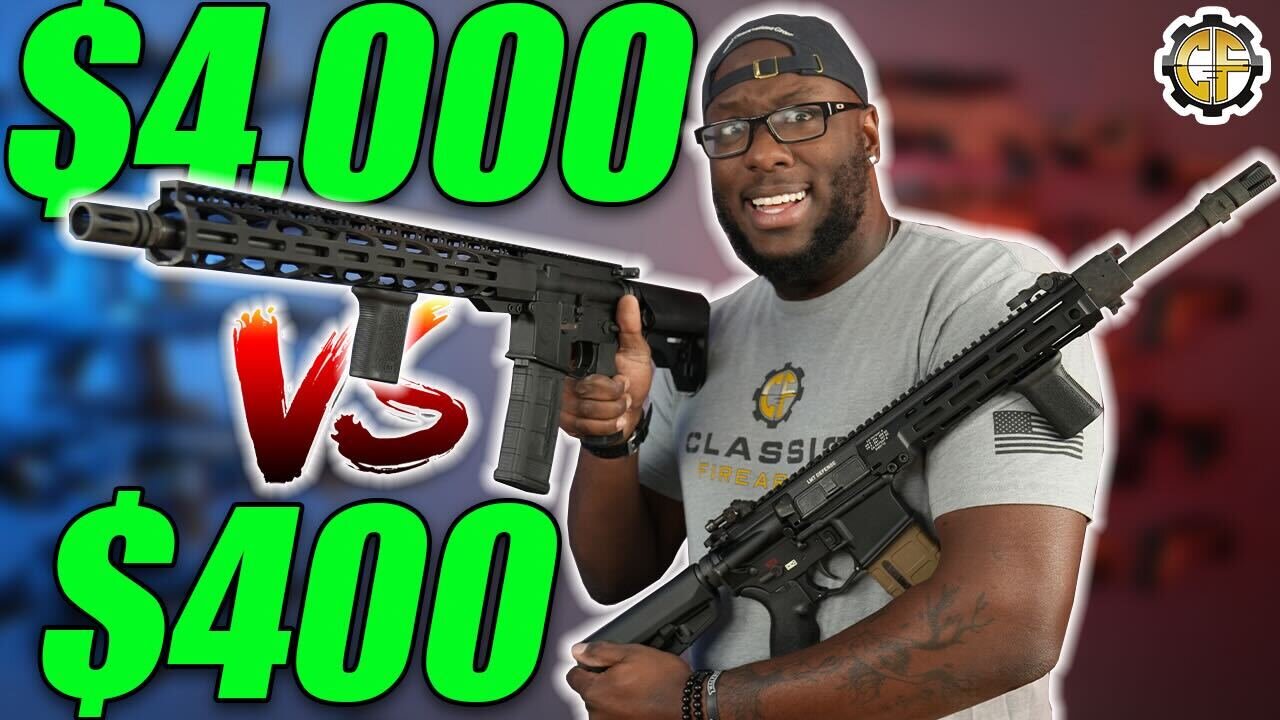 Budget vs High-End AR-15 ($400 vs $4000)