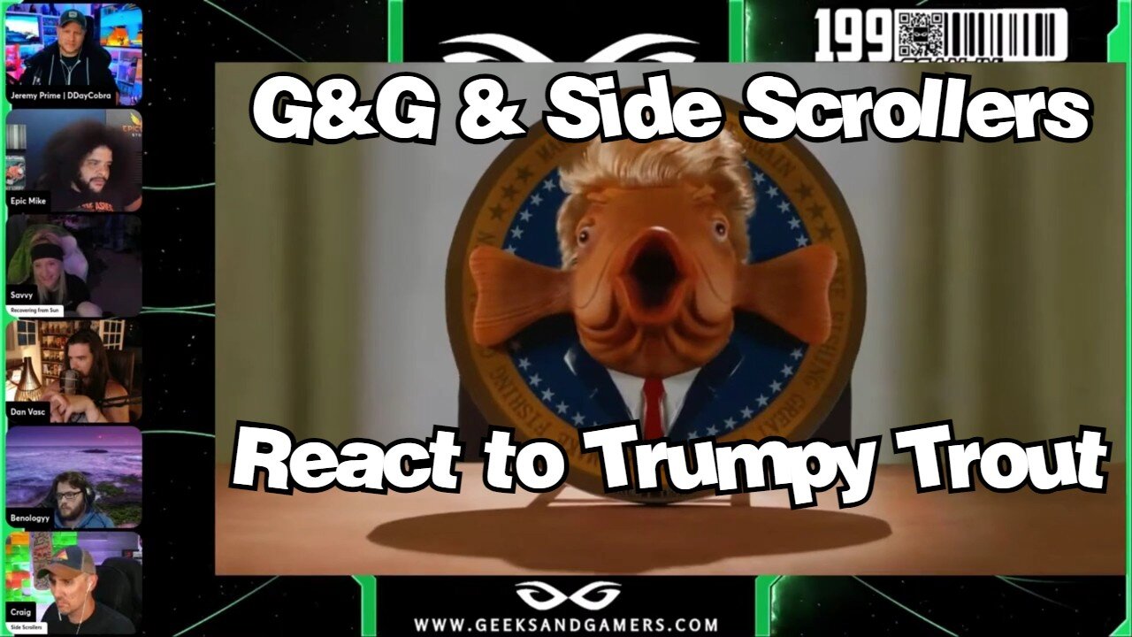 G&G & Side Scrollers react to the Trumpy Trout - G&G Highlights