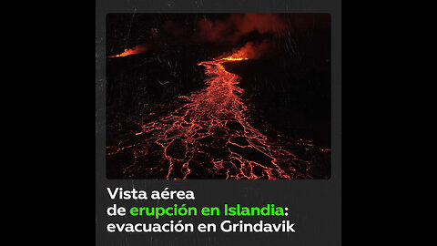 La lava arrasa en Svartsengi: imágenes de erupción volcánica en Islandia