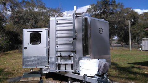 E15 A Stronger 4G Signal Antenna Extension – Cargo Trailer Conversion To Travel Trailer