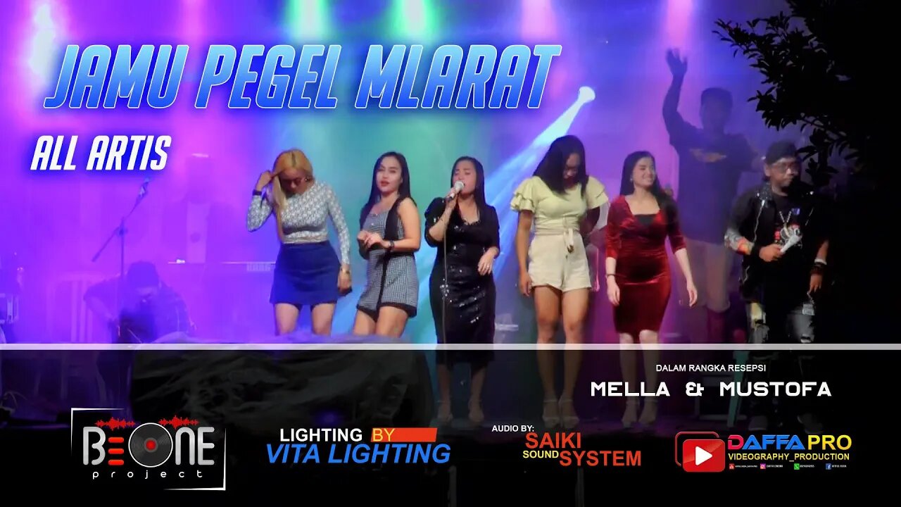 JAMU PEGEL MLARAT, all artis, beone