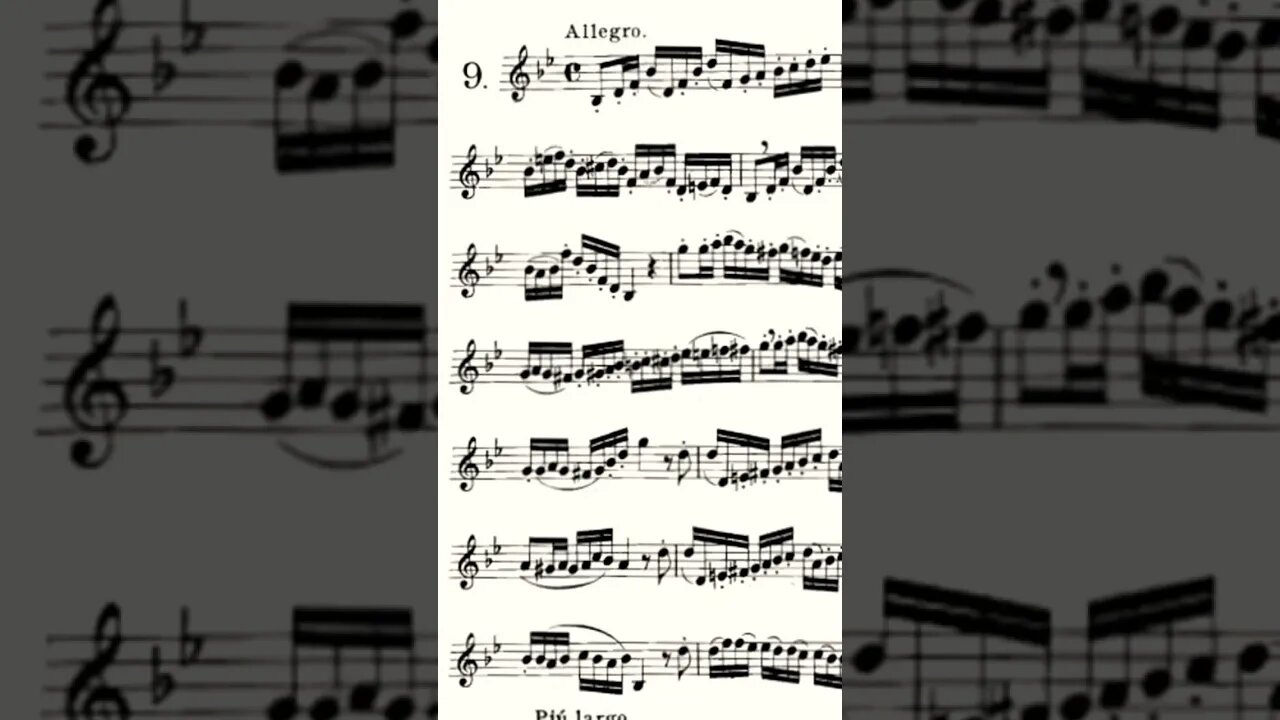 ARBAN 14 Characteristics Studies [09 - Allegro Moderato] - (Full with Piano accompaniment)