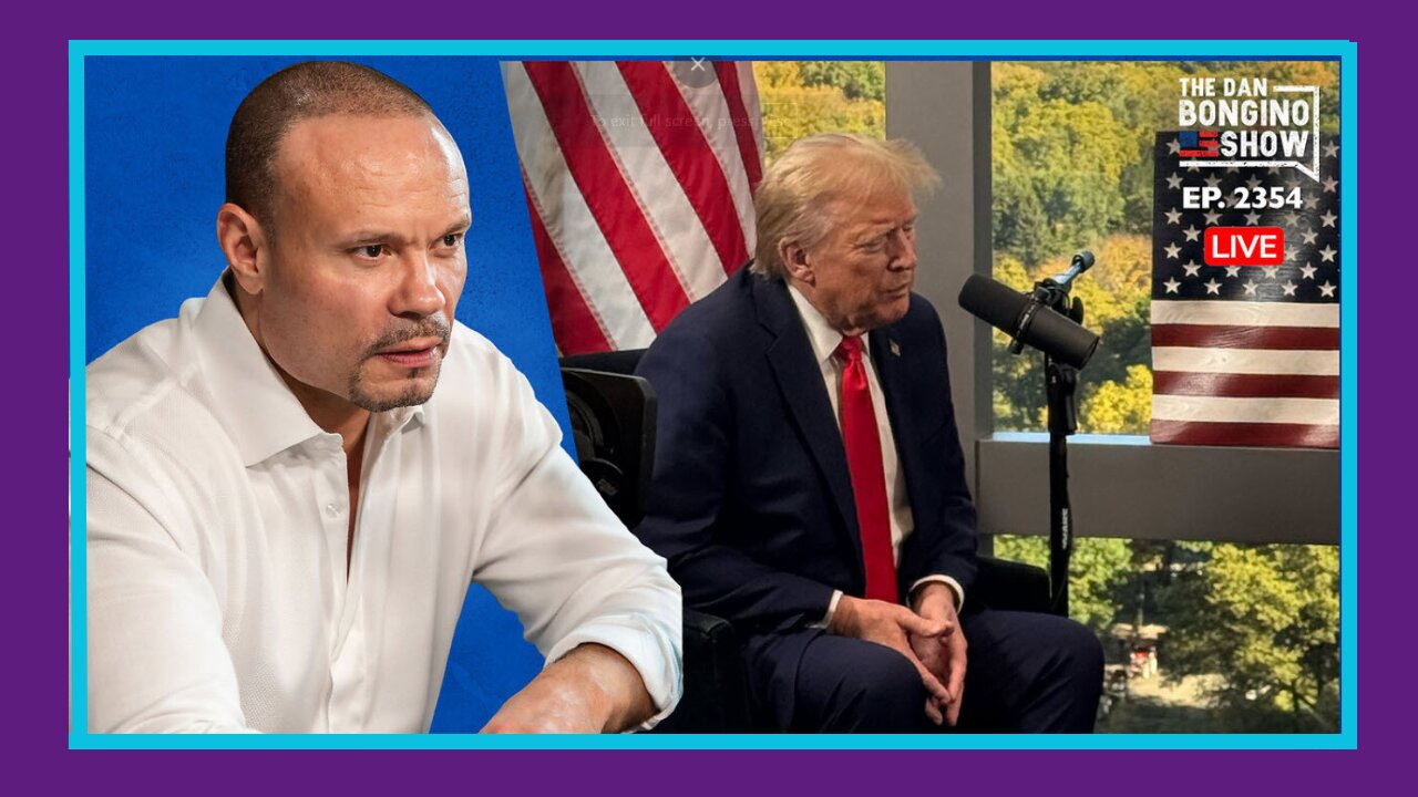 The REAL Story Behind Dan Bongino's Interview with Donald Trump