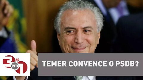 Pronunciamento de Temer convence o PSDB de continuar na base aliada?