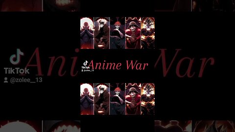 Anime war