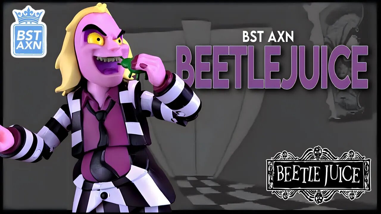 The Loyal Subjects BST AXN Beetlejuice Figure | Spooky Spot 2022 @The Review Spot