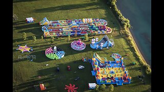 Trent Magill takes on World's Biggest Bounce House