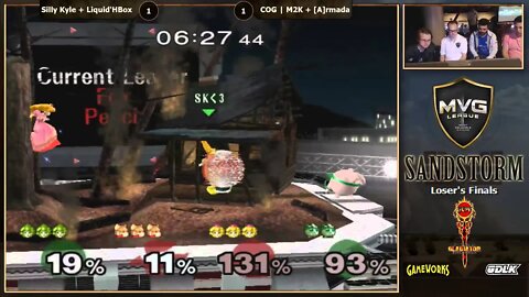 MVG Sandstorm: Doubles LF - Liquid'HungryBox + SIlly Kyle vs. MVG COG | Mew2king vs. [A]rmada