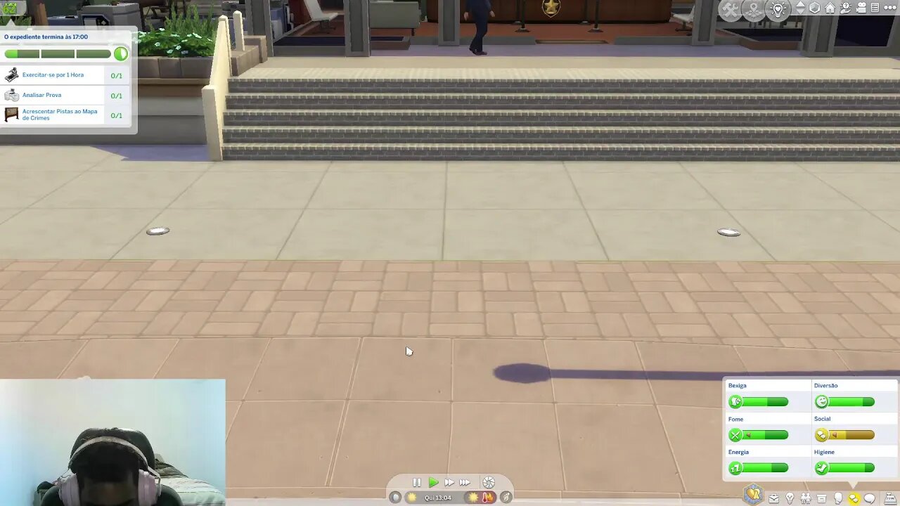Matando sdd de fazer live bom dia The Sims 4