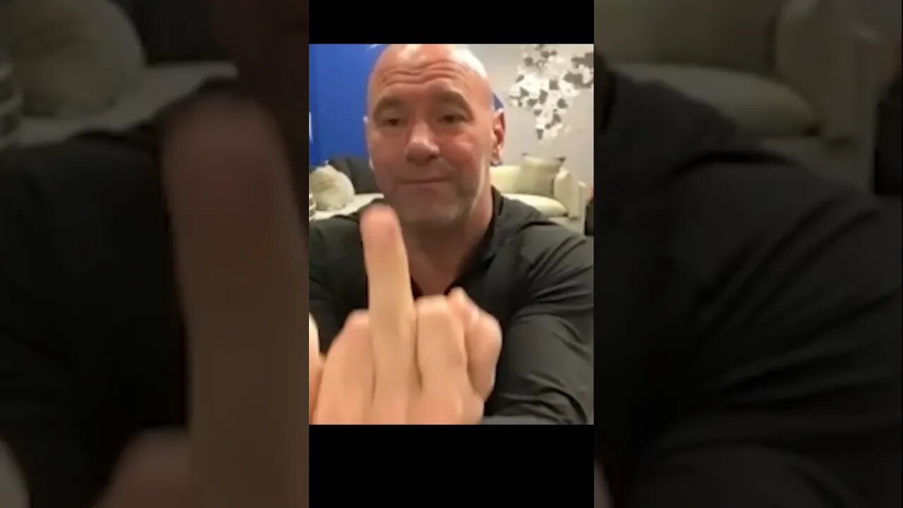 DANA WHITE RAGE over Media "F***ing Scumbags!" #ufc #shorts #danawhite