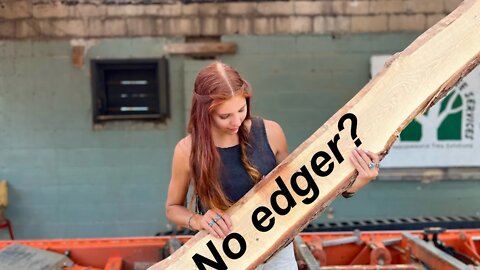 How to edge your flitches WITHOUT an edger!