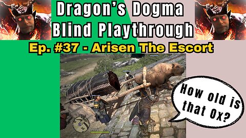 Dragon's Dogma DA: Budjo Blind Playthrough Ep. #37 - Arisen The Escort