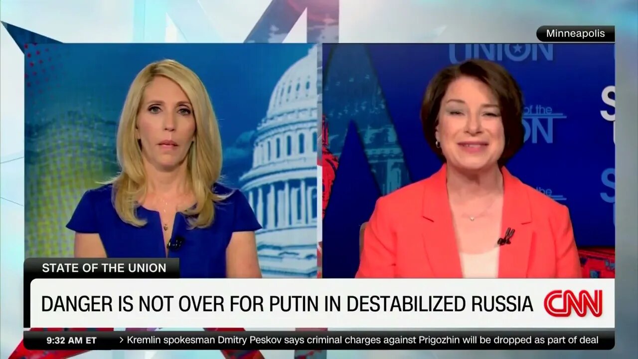 Dem Sen. Amy Klobuchar: Ukrainian Babies "Being Named HIMARS Because Of The Weapons We've Supplied"