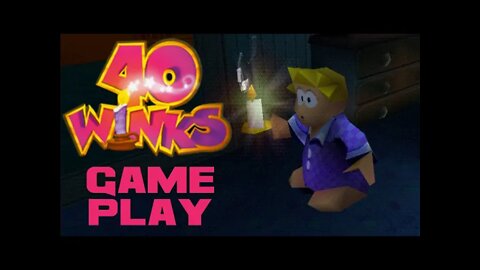 🎃 40 Winks - PlayStation Gameplay 🎃 😎Benjamillion