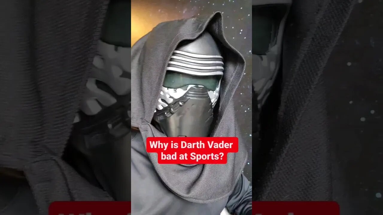 Why is Darth Vader bad at Sports? | Star Wars Dad Joke Part 6 #shorts