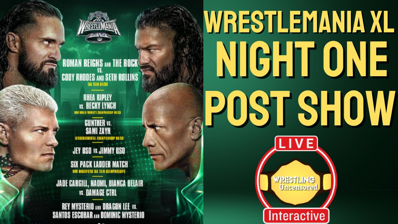 WrestleMania 40 Night One Recap: Surprises, Victories, and Legends Await