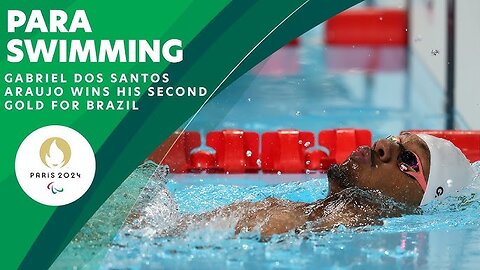 Gold For Dos Santos In Men s 50m Backstroke S2 Paris 2024 Paralympic Games