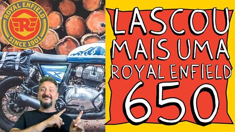 Aguenta CORAÇÃO ✅ ✅ ✅ MAIS UMA ROYAL ENFIELD 650 revelada no EICMA
