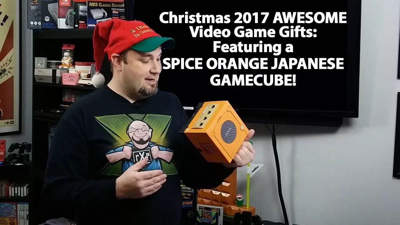 AMAZING UNBOXING! Spice Orange Nintendo Gamecube! Merry Christmas from RoXolid Productions!