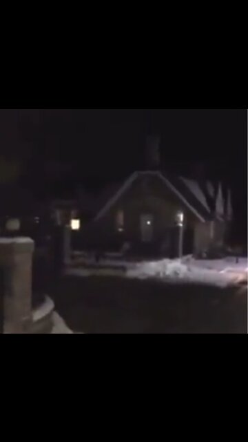 Dance party outside of Trudeau's house in Ottawa