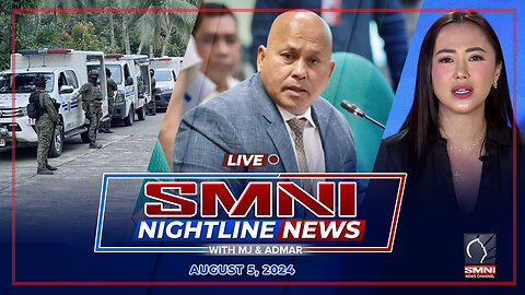 LIVE: SMNI Nightline News with MJ Mondejar & Jade Calabroso | Agosto 5, 2024 - Lunes