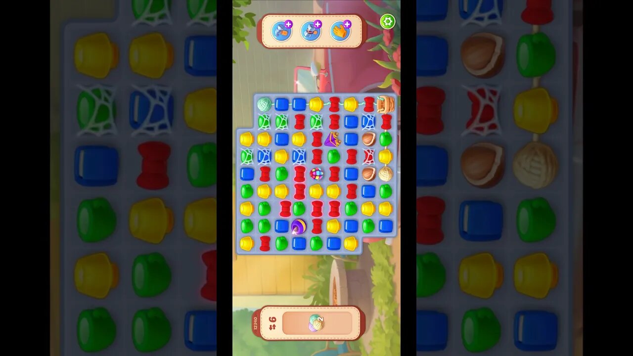 Shorts Playrix Homescapes Gameplay Walkthrough Level 12340-040