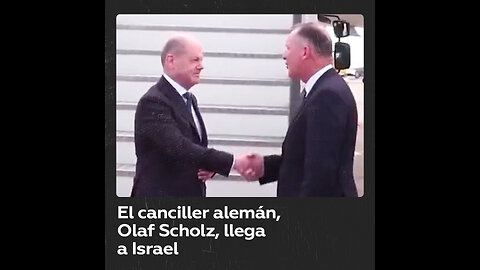 Olaf Scholz llega a Israel para reunirse con el primer ministro israelí