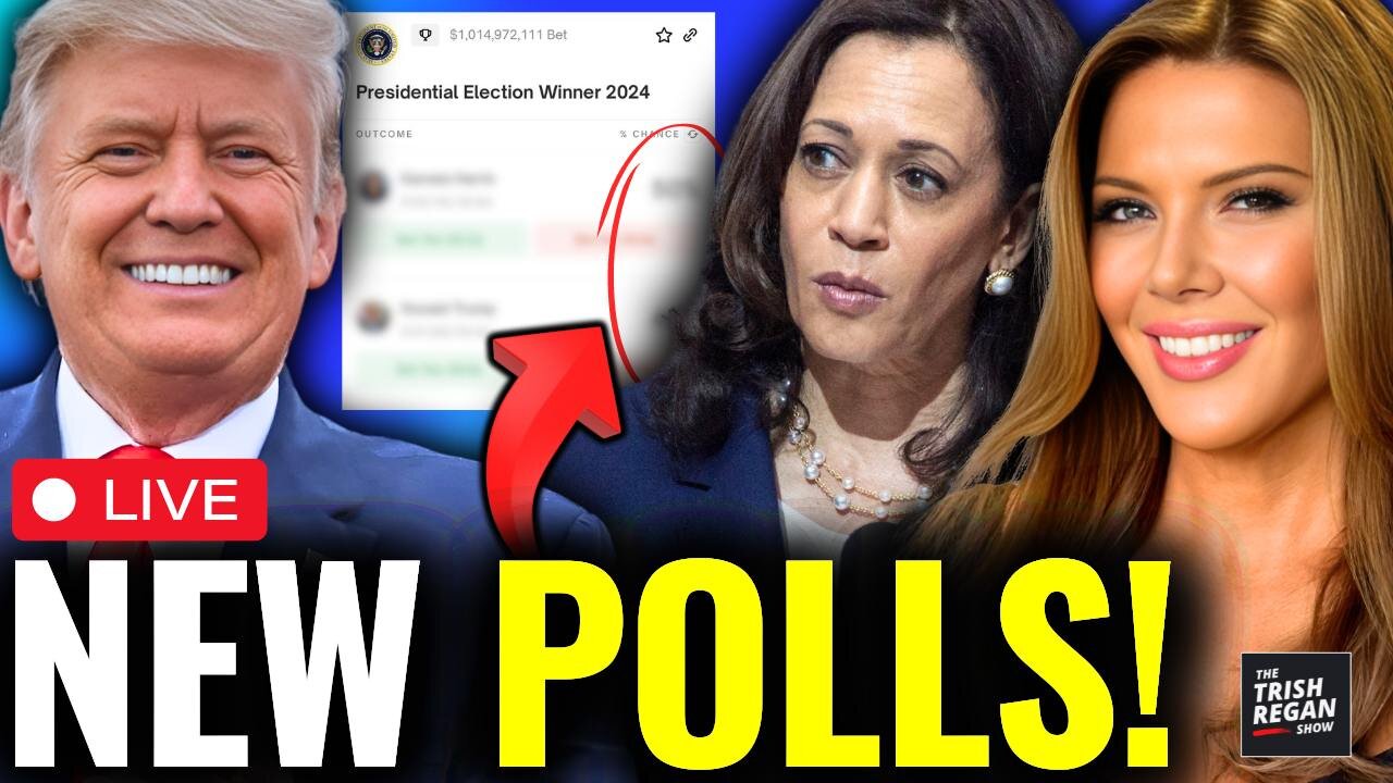 BREAKING: TRUMP Skyrockets--TROUNCES KAMALA IN NEW POLLS--as Dems Warn of Pending "PLOT TWIST"