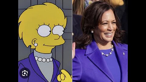 The Kamala Harris & Lisa Simpson thing