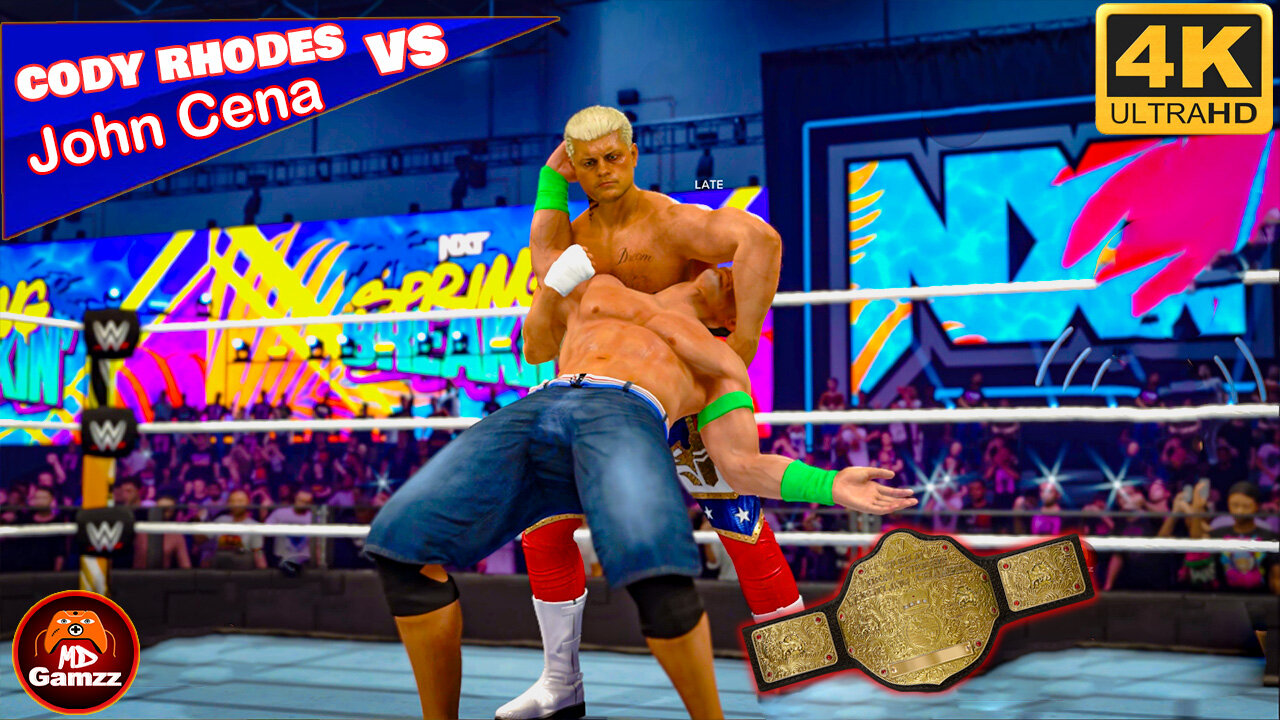 John Cena vs. Cody Rhodes Extreme Rules Match wwe