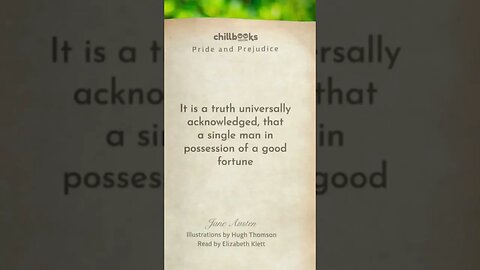 “It is a truth universally acknowledged …” finish the #quote from Pride and Prejudice #shorts